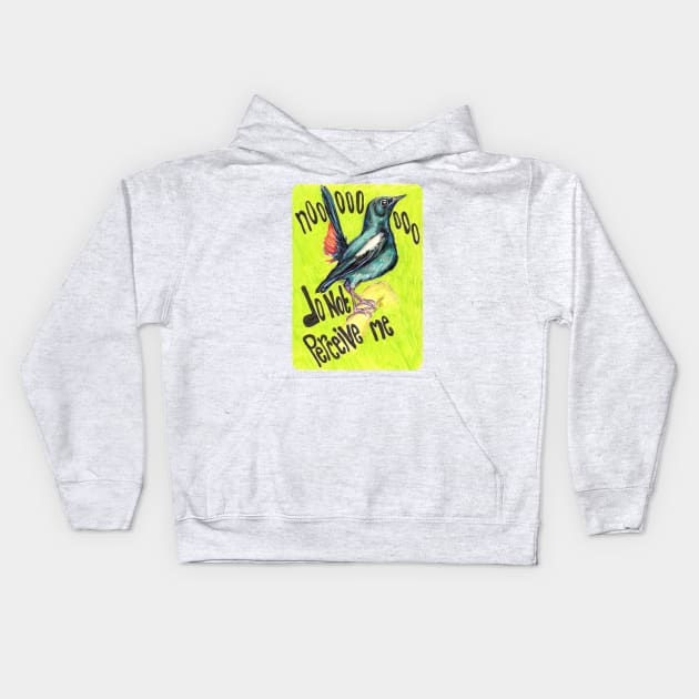 No Do Not Perceive Me Kids Hoodie by FabulouslyFeminist